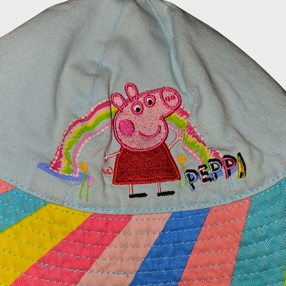 [[Y2K KIDS]] Peppa Pig Childs Bucket Hat - Sun Hat - (2008) - Picture 2 of 7